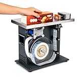 90° Corner Box Labeler, Semi-Automatic Labeling Machine, with LED Touch Screen, PLC Microcomputer Control, Adjustable Label Width, 15-30 Labels/Min, Accuracy ±0.5 Mm, for Food TB-2