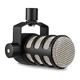 RØDE PodMic Cardioid Dynamic Broadcast Microphone — XLR Output, Requires Audio Interface (RØDECaster, AI-1, or similar). For USB Plug-and-Play, see PodMic USB.
