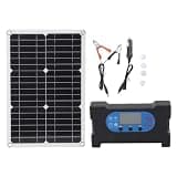 20W 18V Monocrystalline Solar Panel Kit Multifunctional Emergency High Efficiency Monocrystalline Solar Panel for Outdoor