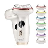 KLYRA Hot & Cold Gua Sha Face Neck Lymphatic Massager, 7-in-1 Red Light Therapy, Facial Sculpting Tool, Depuffing Wand, Electric Microcurrent Device for Skin Tightening, Lifting, Firming, Skincare