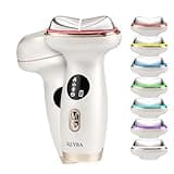 KLYRA Hot & Cold Gua Sha Face Neck Lymphatic Massager, 7-in-1 Red Light Therapy, Facial Sculpting Tool, Depuffing Wand, Electric Microcurrent Device for Skin Tightening, Lifting, Firming, Skincare