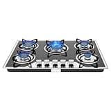30" Gas Cooktop, 5 Burners Built in Gas Stove Top for Camping, Apartment