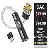KB EAR 2026 Latest USB C DAC Audio Adapter with Headphone Amplifier, USB C to 3.5mm Audio Adapter for Wired Headphones, Hi-Res Type C DAC Compatible with iPhone 15, Android, Laptop & Tablet