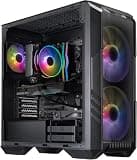 Cooler Master HAF 5 Pro Gaming PC – AMD RYZEN 7 7800X3D, NVIDIA GeForce RTX 5070 12GB, 32GB DDR5 6000MHz, 2TB Gen4 M.2, Windows 11, MWE Gold 650W PSU, Hyper 212 Halo, ATX Desktop PC (2026)