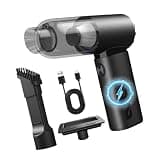 chllyeoo Rechargeable Handheld Collector Featuring 5000mAh Battery Washable Container Ideal Home Vehicle Use Battery Operated Vacuum