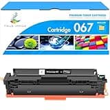 TRUE IMAGE Compatible 067 Black Toner Cartridge Replacement for Canon 067 067H Work for Canon Color ImageCLASS MF653Cdw MF654Cdw MF656Cdw, LBP632Cdw LBP633Cdw Printer (Black, 1-Pack)