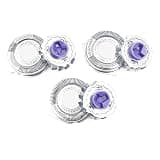 3x HQ8 Replacement Heads Compatible with ,Compatible For Philips, ,Compatible For Norelco, HQ8894 HQ8890 HQ7160 7315XL 7325XL AT810 AT880 Electric Razor Bladesl