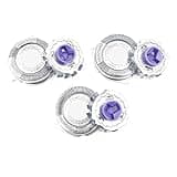 3x HQ8 Replacement Heads Compatible with ,Compatible For Philips, ,Compatible For Norelco, HQ8894 HQ8890 HQ7160 7315XL 7325XL AT810 AT880 Electric Razor Bladesl