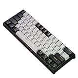60% Percent Keyboard with Detachable USB-C Small Mechanical Gaming Keyboard Portable 61 Keys Wired Keyboards with Variety RGB Backlit Waterproof White Gaming Keyboards Mini for Pc 11.81x4.13x1.38in