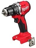 Milwaukee Electric - M18COMPACT BRUSHLESS 1/2 INCH Hammer Drill/Driver (Renewed)