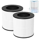 AP050 AP052 Replacement Filter, Compatible with Tailulu AP050,AP052 Air Purifier, HEPA Replacement Filter, 360ยฐ 3-Stage Filtration for Odor,Dust,Somke,Pollen, 2-Pack