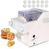 ZenHailure 180w Biscuit Form Maker Automatic Cookie Making Machine with 8 Replaceable Nozzles and 6 Cookie,Electric Cookie Press Biscuit Maker for Easy Baking