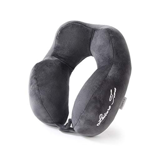 INSN Travel Pillow Memory Foam U-Shaped Neck Pillow,Foam Travel Pillow for Neck and Chin Support,for Traveling on Airplane, Bus,Train Or at Home