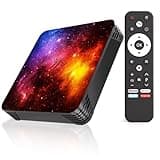 Android TV Box 14.0 4GB+64GB Media Streaming Device, 8K Video Support, Fast Dual WiFi, BT 5.0 Wireless Connectivity, HDMI Compatible, USB 2.0/3.0 for Smooth Home Entertainment