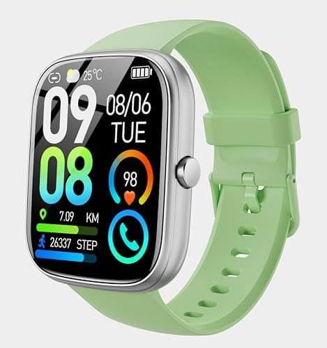 Dyurwa Smart Watch for Women, 1.91" HD Smartwatch (Answer/Make Call),Watches Women for Android iOS Green