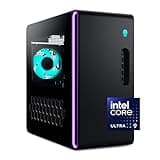 Alienware Aurora Gaming Desktop ACT1250 - Intel Core Ultra 9 285 CPU, Liquid Cooled, NVIDIA GeForce RTX 5080, 32GB DDR5 RAM, 1TB SSD, 1000W Platinum PSU, Win 11 Home - Clear Panel (Renewed)