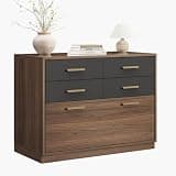 ModernMate 31.4" Lateral File Cabinet with 5 Drawers for Letter, Legal & A4