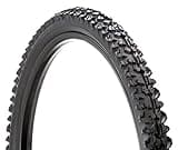 Schwinn Replacement Bike Tire, 24 x 1.95 Inch Folding Mountain Bike Tire, High Traction Knob, Durable Steel Bead Construction, Puncture Guard, Replacement for 24 Inch Mountain Bicycles