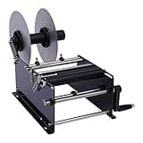TYBJLXF Manual Round Glass Bottle Cans Plastic Labeling Machine,Sticker Label Machine 30Times/Minute,Easy to Use