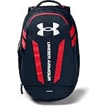 Under Armour Unisex-Adult Hustle 5.0 Backpack , Academy Blue (409)/White , One Size Fits All