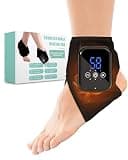 FREEZE2TRIM Vita Feet Relief Ankle Massager with Heat & Vibration – Cordless Foot Massager, Heated Ankle Wrap, Rechargeable Ankle Massager, Calf & Leg Compression Sleeve (One Unit)