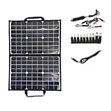 Solar Panel Kit Complete Outdoor 1000W Foldable Solar Power Station Portable Generator Charger 18V for Car Boat Caravan Camping