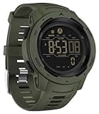 findtime Men's Digital Watch Waterproof Pedometer Watches Sport Watch Step Counter Calorie Military Watch with Stopwatch Alarm LED Backlight Countdown