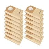 15Pcs Fleece Paper Filter Bags,Compatible For Karcher,WD2-WD6 MV2-MV6 A SE 6.904-322.0 .959-130. 2.863-006.0,Vacuum Cleaner Replacement(15PCS 6.959-130.0)