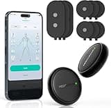 Medcursor TENS Unit Muscle Stimulator - Wireless 3-in-1 Dual-Channel EMS Machine with App Control & Session Memory, 25 Intensity Levels, 8 Target Areas, Storage Pouch, Designed for Back Pain Relief