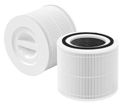 Air Purifier Replacement Filters, Compatible For LEVOIT Core 300/Core 300S/Core 300-P Air Purifier, 3-in-1 H13 Filter Spare Parts