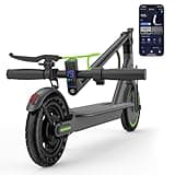 Aovowheel Electric Scooter for Adults, Folding E Scooter with 350W Motor 19 Mph Top Speed, Max 23 Miles Long Range, 8.5''Tires Commuting Scooters with Dual Brakes System, APP