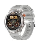 Domars Men’s Outdoor GPS Smart Watch, 10 Days Long Battery Life, 100+ Sports Modes, 3ATM Waterproof AMOLED Screen Fitness Watch with Altimeter Barometer Flashlight