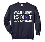 NASA Failure Is Not An Option Insignia Logo Comfort Colors Adult Sweatshirt