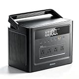 Daran Portable Power Station, 960Wh Solar Generator w/4 1000W AC Outlets (2000W Peak), 100W PD Fast Charing, LiFePO4 Battery Backup for Road Trip, Off-Grid, Power Outage (Solar Panel Optional)