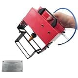 NOADQIB Digital Control Dot Peen Marking Machine – 100x20mm Pneumatic Handheld Metal Marking Engrave Machine for VIN Code, Frame Chassis Number, and Industrial Part Identification