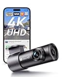 70mai M310 Plus 4K Dash Cam Front with Night Vision, 140° Wide Angle Dash Camera for Cars, WiFi Dashcam with App, Parking Mode, G-Sensor, Loop Recording, Voice Control, Easy Install Car Camera