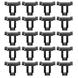 Noteflora Polymer Solar Panel Water Drainage Clips For PV Modules, 20 Pack, Prevent Water Build-Up, Enhance Energy Efficiency, Simple Snap-In Design, Long-Term Outdoor Resistant(32mm)