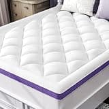 ChiXpace Full Mattress Topper, Viscose Derived from Bamboo, Soft Pillow Top
