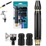 High-Pressure car wash Spray Gun for Home use, Featuring an 18-Meter Spray Range and Three Spray Modes; Suitable for Cleaning Cars, Gardens, and Ground Surfaces.