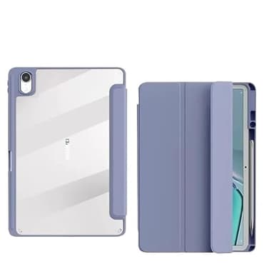 SOENS Suitable for Huawei MatePad 11 Air 11.5 2023 Pro 11 10.8 SE 10.4 with Pen Holder Acrylic Case Tablet Cover (Color : Purple, Size : for Matepad Air 2023)