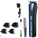 Professional Hair Clippers for Men Kids, Rechargeable Trimmer Cordless Electric Haircutting