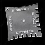 Acrylic Transparent Guitar Fretboard Ruler Repair And Measurement Tool Guitar Tool Kit