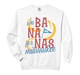 Milwaukee Banana Pun Funny Bananas City Comfort Colors Adult Sweatshirt