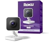 Roku Indoor Camera SE - Home Security - 1-Pack - Wired Security Camera & Pet Monitor with 1080p HD Color Night Vision, Compatible with Alexa & Google, Motion & Sound Detection, WDR & WiFi 6