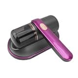 Omquot Cordless Vacuum Cleaner Powerful Compact Suction Bed Vacuum Cleaner for Deep Cleaning of Mattresses, Carpets and Sofas