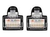 Eaton Tripp Lite N261-007-BK Cat6a 10G Ethernet Cable, RJ45 M/M, 7 ft Black, Snagless UTP Patch, 24AWG PoE, Fluke Tested, Crosstalk Minimized, Cloud Care Pre-Configured Bundle Eligible (1 Pack)