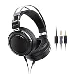 FiiO JadeAudio JT1 Professional Studio Headphones for Recording Gaming Headset with Microphone, 50mm Diaphragms, Hi-Res Music Studio Headset