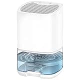 Dehumidifier for Home, Bedroom & Bathroom, Quiet Mini Moisture Absorber, 11.8 fl oz / 350 ml Water Tank, 36W Power, Transparent Water Tank, Great for 15~25 m² Rooms, US Standard Power