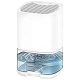 Dehumidifier for Home, Bedroom and Bathroom, Quiet Mini Moisture Absorber, 11.8 fl oz / 350 ml Water Tank, 36 W Power, Transparent Water Tank, For 15 to 25 m² Rooms, US Power Cord
