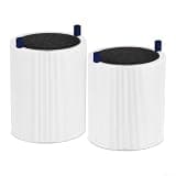 HEPA and Carbon Dual Filter for Blue-Pure 511 Air Purifier, Replacement Part with Glass Fiber and Activated Carbon for Dust, Pet Dander, Smoke Smell Removal
